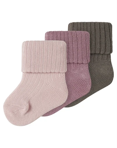 Name It - NBFNobba 3P Strømper - Lilas